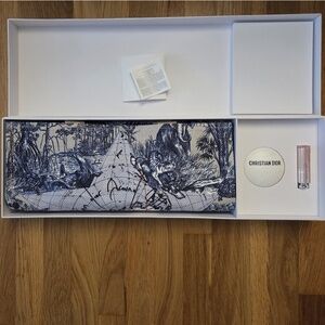 DIOR VIP Gift Set Around the World Tote Bag - Le Baume - Lip Glow Full Size NIB